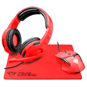 Trust GXT 790 Spectra Gaming Bundle Rojo - Pack Gaming