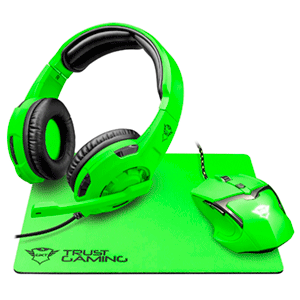 Trust GXT 790 Spectra Gaming Bundle Verde - Pack Gaming