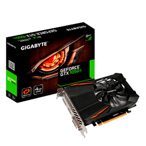 GIGABYTE GeForce GTX 1050 Ti D5 4GB GDDR5 - Tarjeta Gráfica Gaming