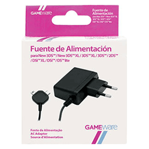 Fuente de Alimentación para 2DS-2DSXL-3DS-3DSXL-DSi GAMEware