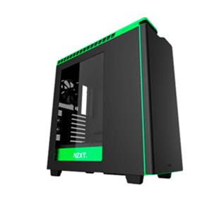 NZXT H440 V2 Negra/Verde - Ventana - ATX Mid Tower