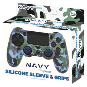 Funda de Silicona + 2 Grips para Controller FR-Tec Navy