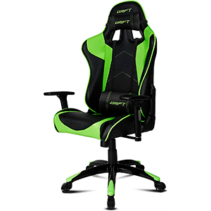 DRIFT DR300 Negro-Verde - Silla Gaming