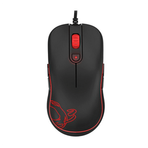 OZONE Neon M10 Rojo 2000 DPI Ambidiestro - Ratón Gaming