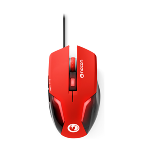 NACON GM-105 Rojo 2400 DPI LED Rojo
