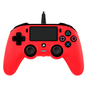 Mando Nacon Con Cable Rojo - Licencia Oficial Sony** Mando Nacon Con Cable Rojo - Licencia Oficial Sony**