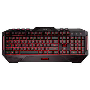 ASUS Cerberus Keyboard LED Multicolor - Teclado Gaming
