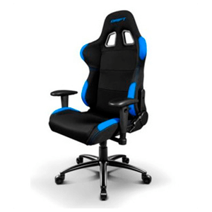 DRIFT DR100 Negro-Azul Tela - Silla Gaming