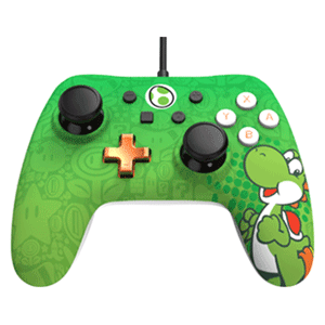 Controller con Cable PowerA Iconic Yoshi -Licencia oficial-