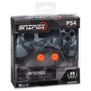 Kit 5 Accesorios mando PS4 Indeca Sniper 2018