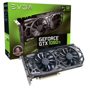 EVGA GeForce GTX 1080 Ti 11GB GDDR5X - Tarjeta Gráfica Gaming