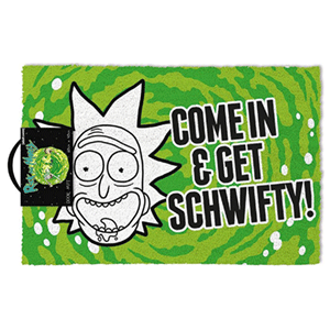 Felpudo Rick y Morty: Schwifty