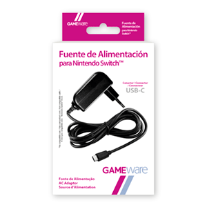 Fuente de Alimentación para Nintendo Switch GAMEware