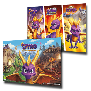 Spyro Reignited Trilogy - Póster doble cara Spyro Reignited Trilogy - Póster doble cara