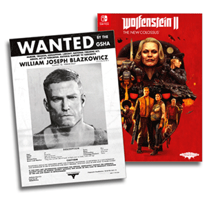 Wolfenstein II Switch - Póster Wolfenstein II Switch - Póster