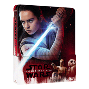 Star Wars: Los Ultimos Jedi 3D + 2D Steelbook