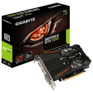 GIGABYTE GeForce GTX 1050 D5 3GB GDDR5 - Tarjeta Gráfica Gaming