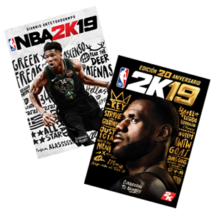 Póster doble cara NBA 2K19 Póster doble cara NBA 2K19