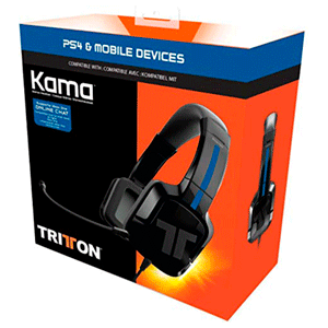 Auriculares Tritton Kama Negros PS4-PSV (REACONDICIONADO)