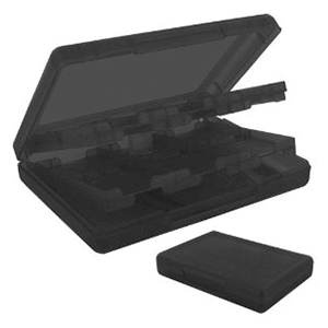Estuche Negro 24 juegos NDS-3DS Hori -Licencia oficial Nintendo-