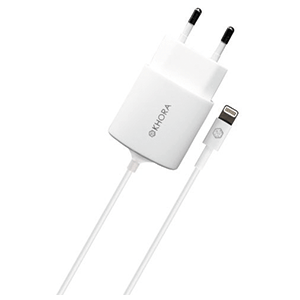 Adaptador Corriente Blanco para iPhone 5-6 Khora