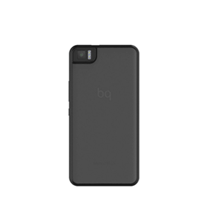 Funda BQ Aquaris M4.5 Black Gummy Funda BQ Aquaris M4.5 Black Gummy