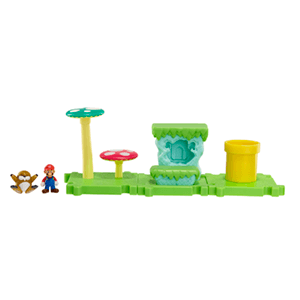 Microplayset Nintendo: Acorn Plains con Mario
