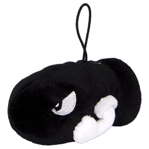 Peluche Nintendo: Bullet Bill 13cms