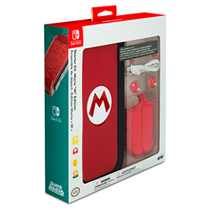 Starter Kit Mario para Nitendo Switch -Licencia Oficial-