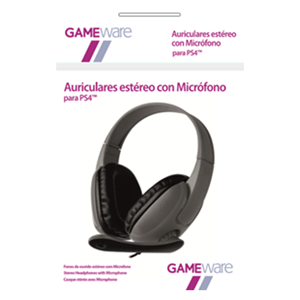 Auriculares Grises Estéreo con Micrófono GAMEware (REACONDICIONADO) <NO USAR>