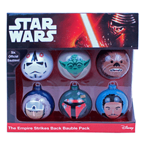 Bolas de Navidad Star Wars: El Imperio Contraataca (REACONDICIONADO) <NO USAR>
