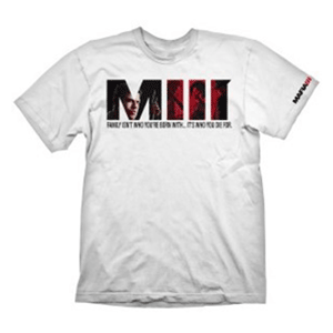 Camiseta Blanca Mafia III Talla M (REACONDICIONADO) <NO USAR>