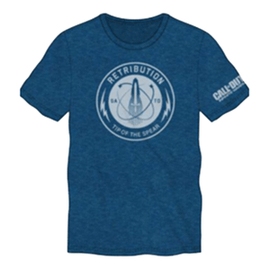 Camiseta COD Infinite Warfare Azul Talla L (REACONDICIONADO) <NO USAR>