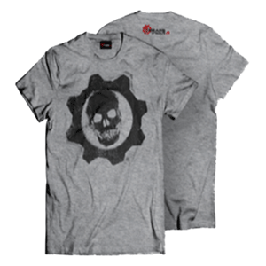 Camiseta Gris Gears of War 4 Talla XL