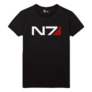 Camiseta Mass Effect Andrómeda: N7 Logo Talla M (REACONDICIONADO) <NO USAR>