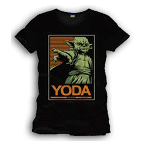 Camiseta Star Wars: Yoda Talla M (REACONDICIONADO) <NO USAR>
