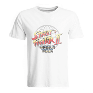Camiseta Street Fighter II World Tour Talla S (REACONDICIONADO) <NO USAR>