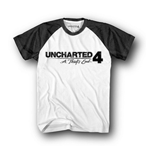 Camiseta Uncharted 4 Logo Talla M (REACONDICIONADO) <NO USAR>