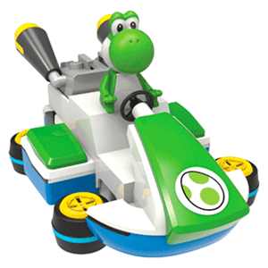 Figura Mario Kart 8 KNEX: Yoshi (REACONDICIONADO) <NO USAR>