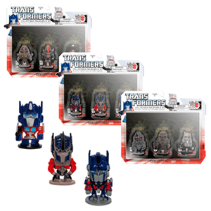 Transformers 4cm Pack 3 figuras Serie 1