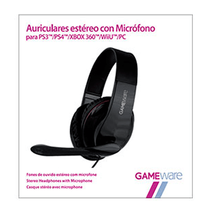 GAMEware PC - PS5 - PS4 - XBOX - WiiU - Auriculares Gaming