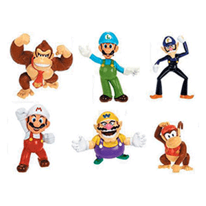 Mini Figura Articulada Super Mario 6 cm (REACONDICIONADO) <NO USAR>