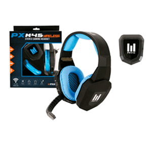 Auriculares Indeca PX M45 Wireless PS4-PS3-X360-PC Auriculares Indeca PX M45 Wireless PS4-PS3-X360-PC