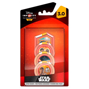 Disney Infinity 3.0 Star Wars Power Disc Force Awakens - Pack de 4
