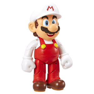 Figura Nintendo 10cm: Mario con Flor de Fuego