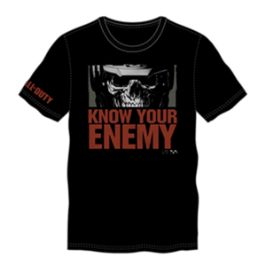 Camiseta COD IW Know your Enemy Negra Talla L