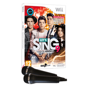 Let´s Sing 9 Versión Española + 2 Micrófonos