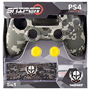 Kit 5 Accesorios mando PS4 Indeca Sniper 2017