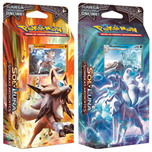 Baraja 60 Cartas Pokemon Sol y Luna: Sombras Ardientes
