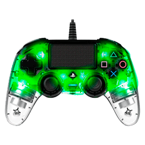 Mando Nacon Con Cable y Luz Verde - Licencia Oficial Sony (REACONDICIONADO) <NO USAR>
